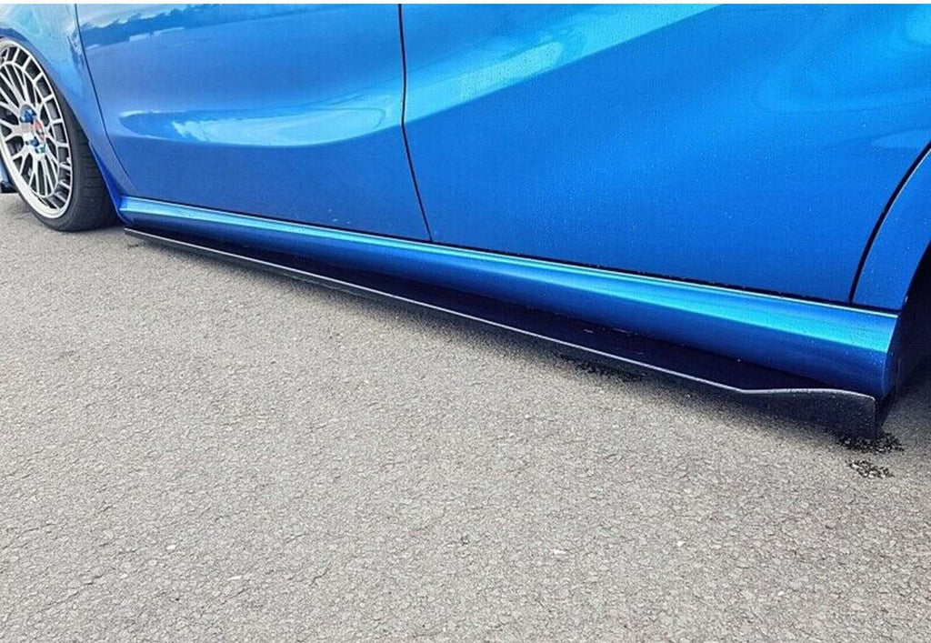 Universal Side Skirt Extensions DPT Black (ABS) (2pcs) (Gloss Black) - image 6