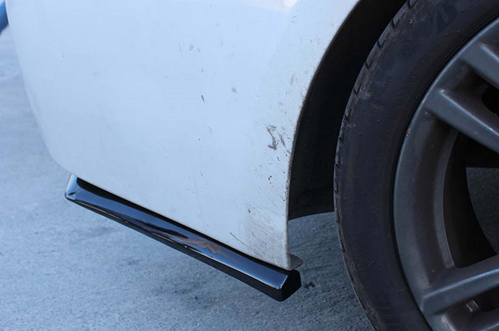 Flap trim for rear bumper DPT (ABS) (2pcs) (gloss black) for Volkswagen Caddy 2010-2015 - image 6