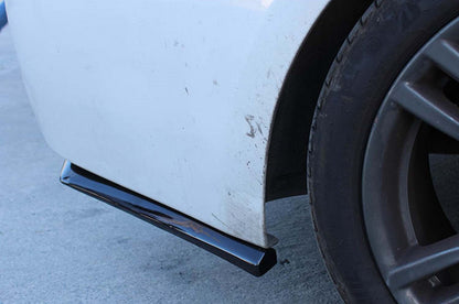 Flap trim for rear bumper DPT (ABS) (2pcs) (gloss black) for Volkswagen Caddy 2010-2015 - image 6