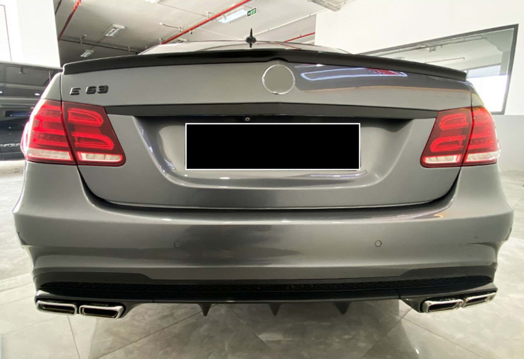 DPT V-1 Spoiler (Gloss Black) for Mercedes E-сlass W212 2009-2016 - image 2