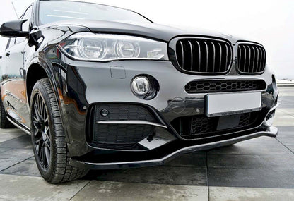 Front Lip DPT V-1 (for M-Sport, Gloss Black) for BMW X5 F-15 2013-2018 - image 3