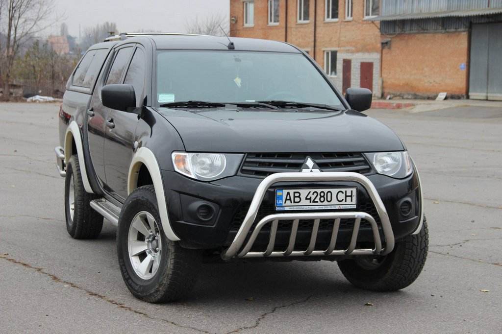 Kangaroo cage (stainless steel) for Mitsubishi L200 2006-2015 - Reelken Auto