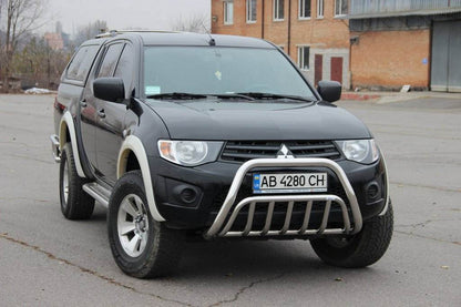 Kangaroo cage (stainless steel) for Mitsubishi L200 2006-2015 - Reelken Auto