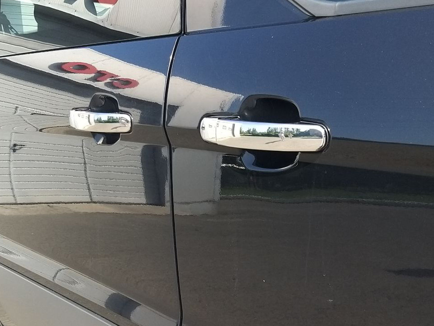 Chrome Door Handle Covers (4 pcs, Stainless Steel) for Ford Connect 2014-2021 - image 5