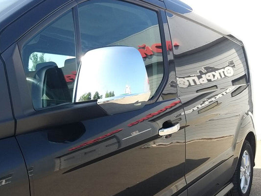 Covers for mirrors 2014-2018 (2 pcs, layer) for Ford Connect 2014-2021 - Reelken Auto