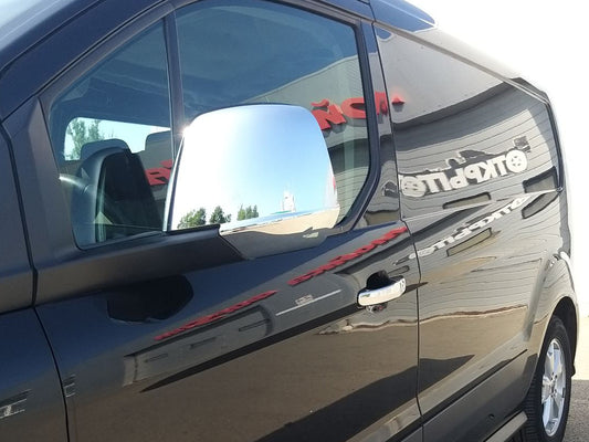 Mirror Covers 2014-2018 (2 pcs, plastic) for Ford Connect 2014-2021 - image 2
