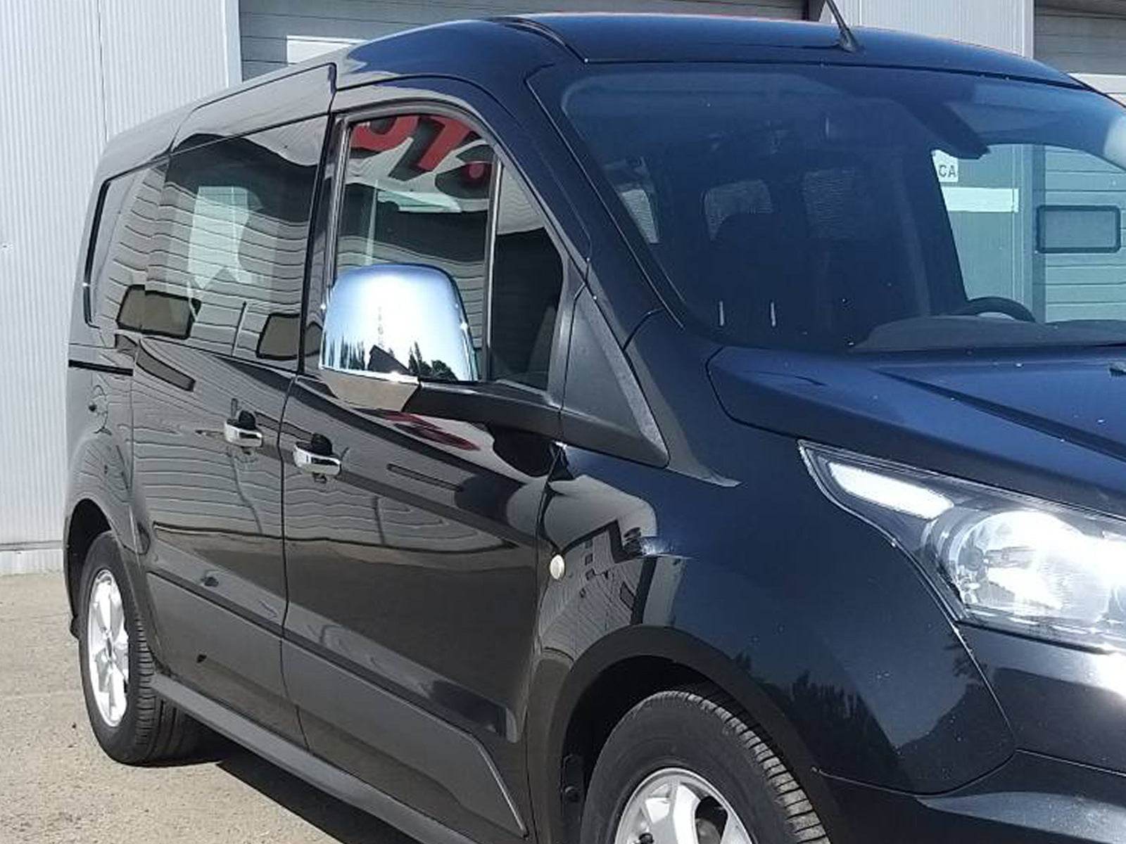 Covers for mirrors 2014-2018 (2 pcs, layer) for Ford Connect 2014-2021 - Reelken Auto