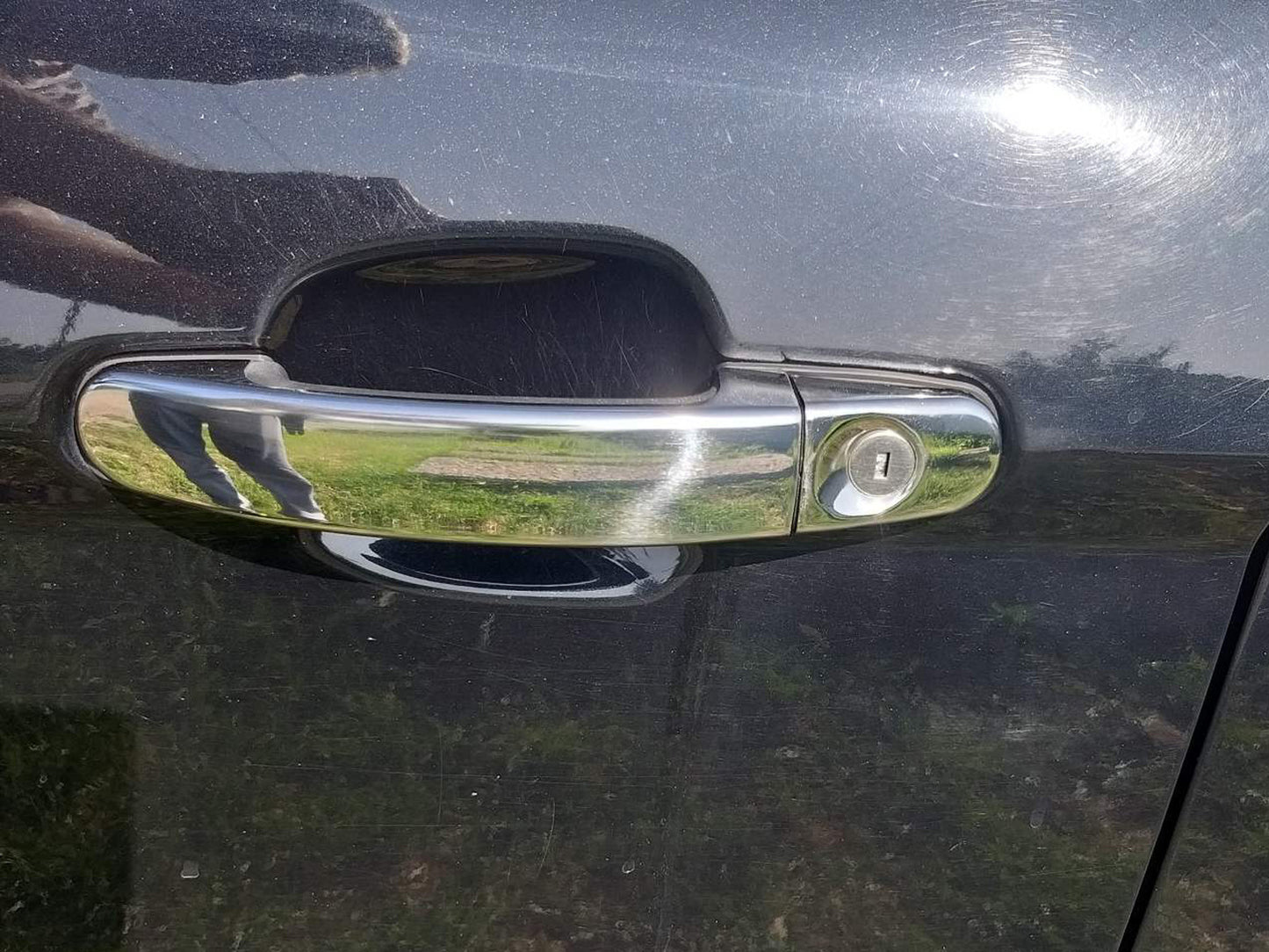 Chrome Door Handle Covers (4 pcs, Stainless Steel) for Ford Connect 2014-2021 - image 11