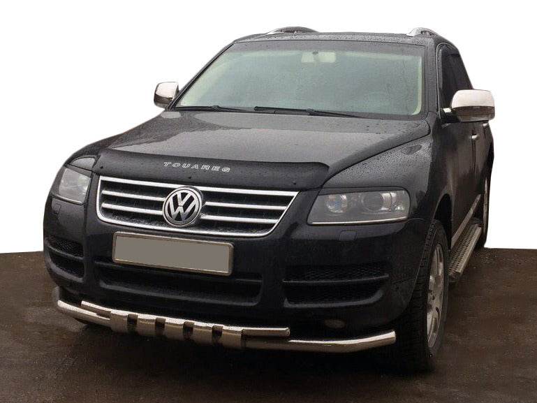 Kengurâtnik ST015 (stainless) for Volkswagen Touareg 2002-2010 - Reelken Auto