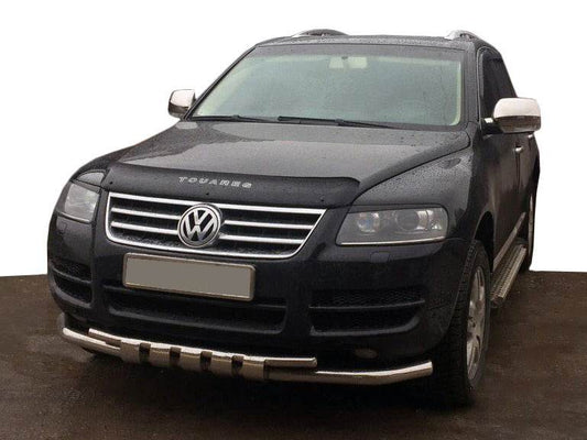 Kengurâtnik ST015 (stainless) for Volkswagen Touareg 2002-2010 - Reelken Auto
