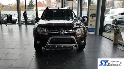 Kengurâtnik without inscription WT003 (stainless) for Dacia Duster 2008-2018 - Reelken Auto