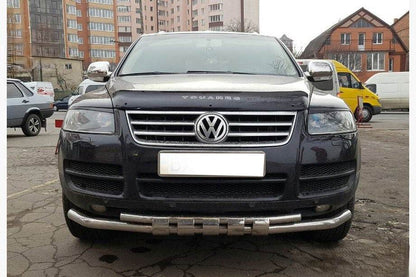 Kengurâtnik ST015 (stainless) for Volkswagen Touareg 2002-2010 - Reelken Auto