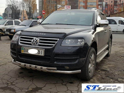 Kengurâtnik ST015 (stainless) for Volkswagen Touareg 2002-2010 - Reelken Auto