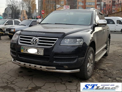 Bull Bar ST015 Stainless Steel for Volkswagen Touareg 2002-2010 - image 2