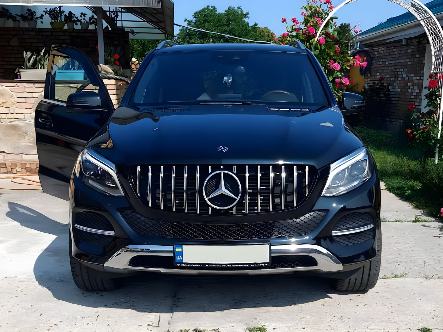 GT Panamericana Tuning Grille (for GLE) for Mercedes GLE/ML сlass W166 2011-2018 - image 3