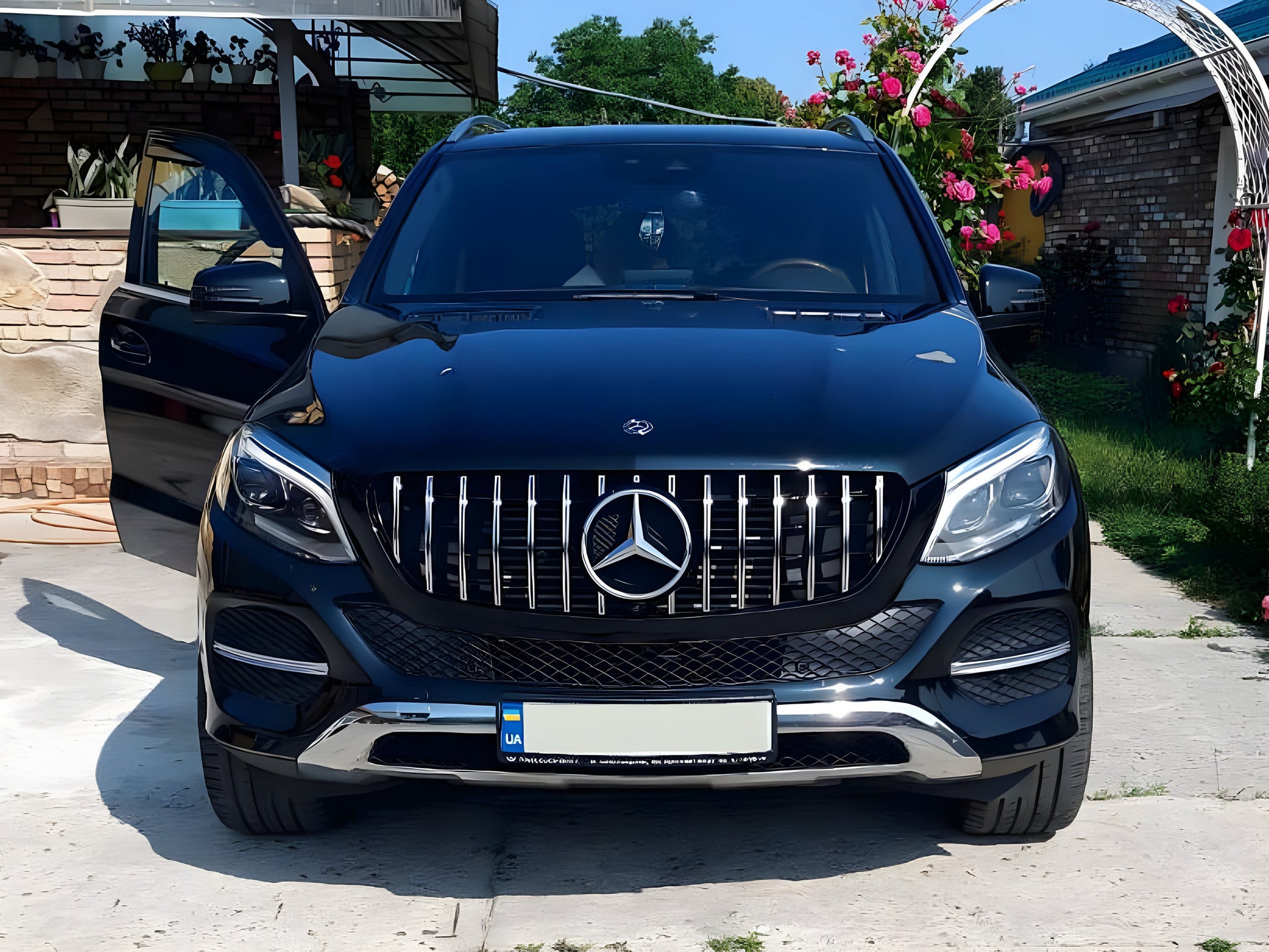 GT Panamericana Tuning Grille (for GLE) for Mercedes GLE/ML сlass W166 2011-2018 - image 3