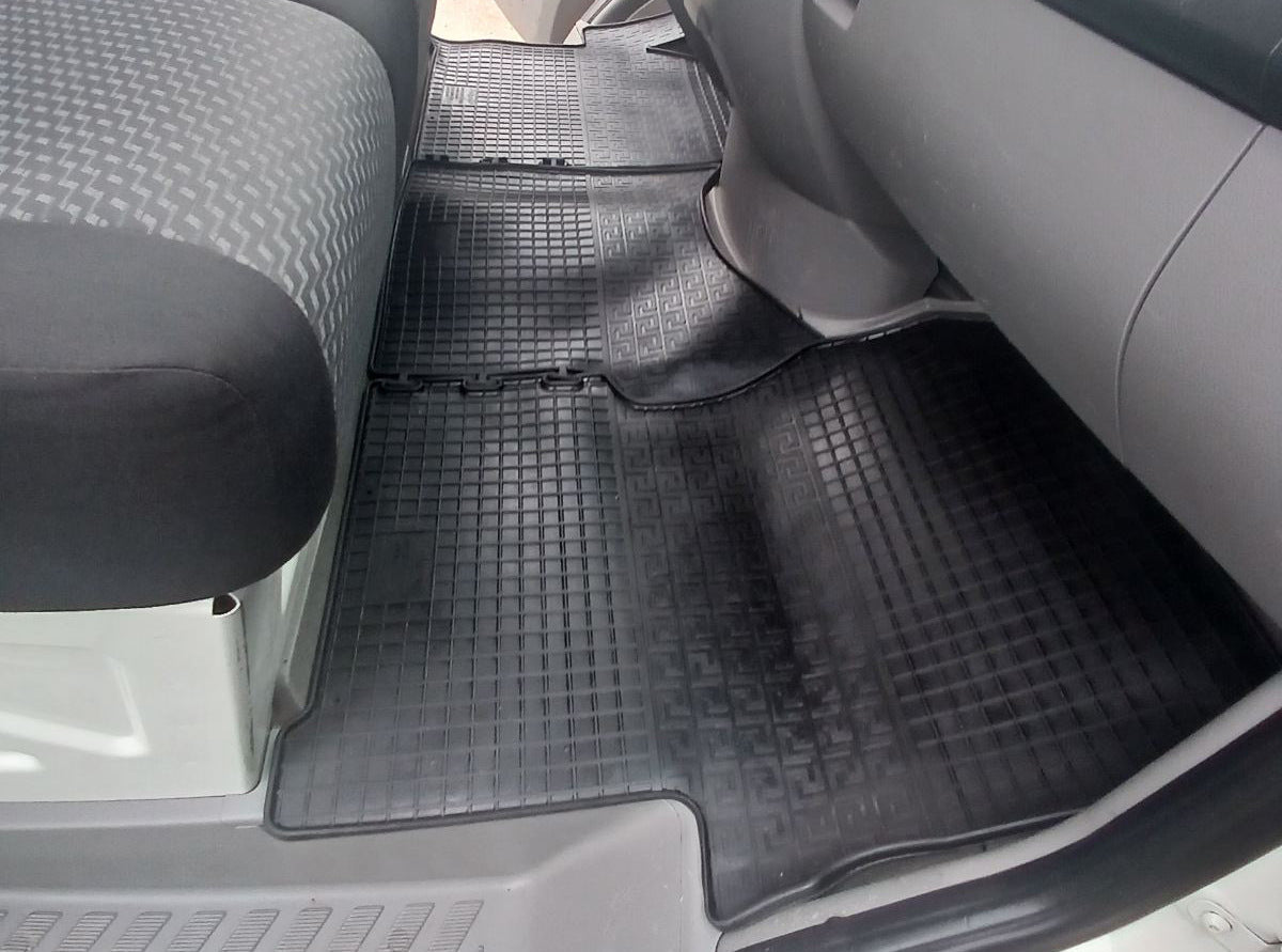 Rubber Floor Mats (3 pcs, Polytep) for Mercedes Sprinter W906 2006-2018 - image 5