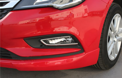 Chrome Fog Light Covers Carmos (SD/SW/HB/GTC, 2 pcs, Stainless Steel) for Opel Astra K 2016-2021 - image 1