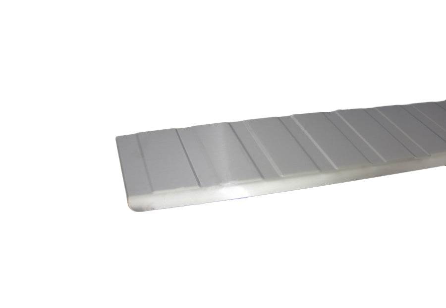 Pad on the rear bumper OmsaLine (stainless steel) for Opel Vivaro 2015-2019 - Reelken Auto