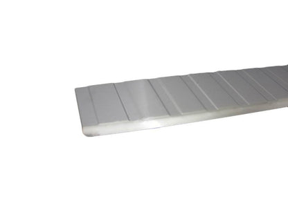 Pad on the rear bumper OmsaLine (stainless steel) for Opel Vivaro 2015-2019 - Reelken Auto