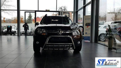 Kengurâtnik without inscription WT003 (stainless) for Dacia Duster 2008-2018 - Reelken Auto