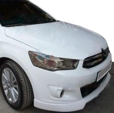 Front bumper lip (primed for painting) for Citroen C-Elysee 2013-2022 - image 1