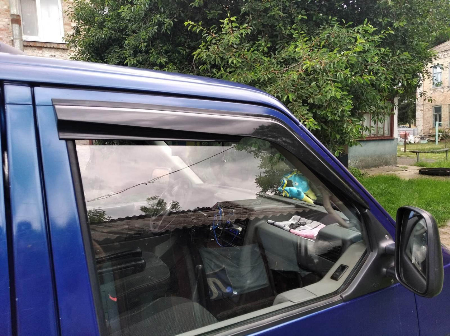Windbreakers (2 pcs, Sunplex Sport) for Volkswagen T4 Transporter - Reelken Auto