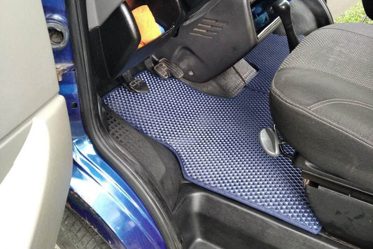 EVA mats (blue) for Volkswagen T4 Transporter - Reelken Auto