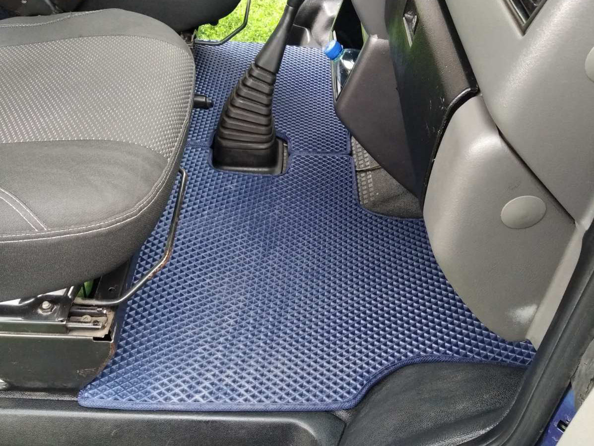 EVA Floor Mats (Blue) for Volkswagen T4 Caravelle/Multivan 1990-2003 - image 5