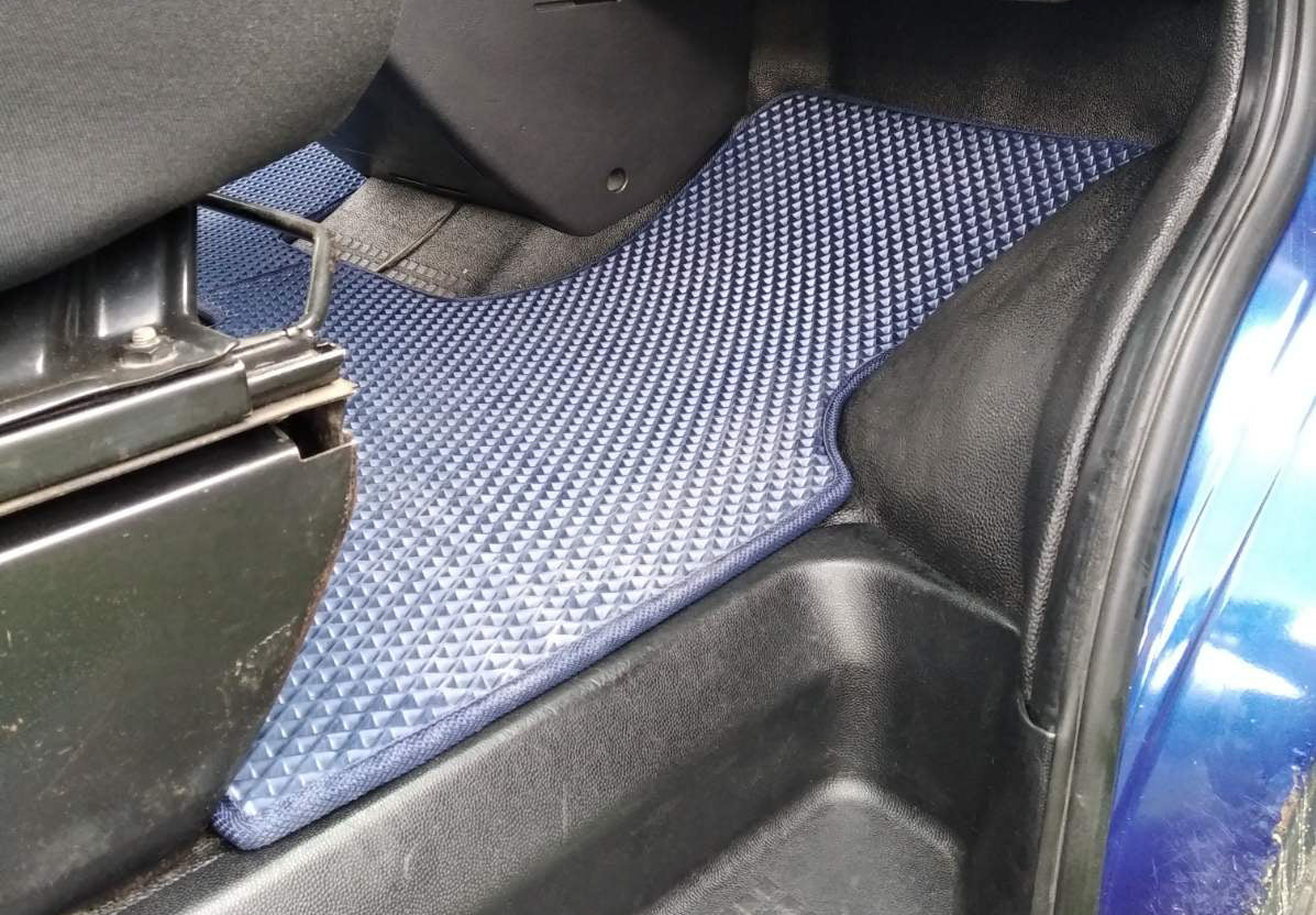 EVA Floor Mats (Blue) for Volkswagen T4 Caravelle/Multivan 1990-2003 - image 2
