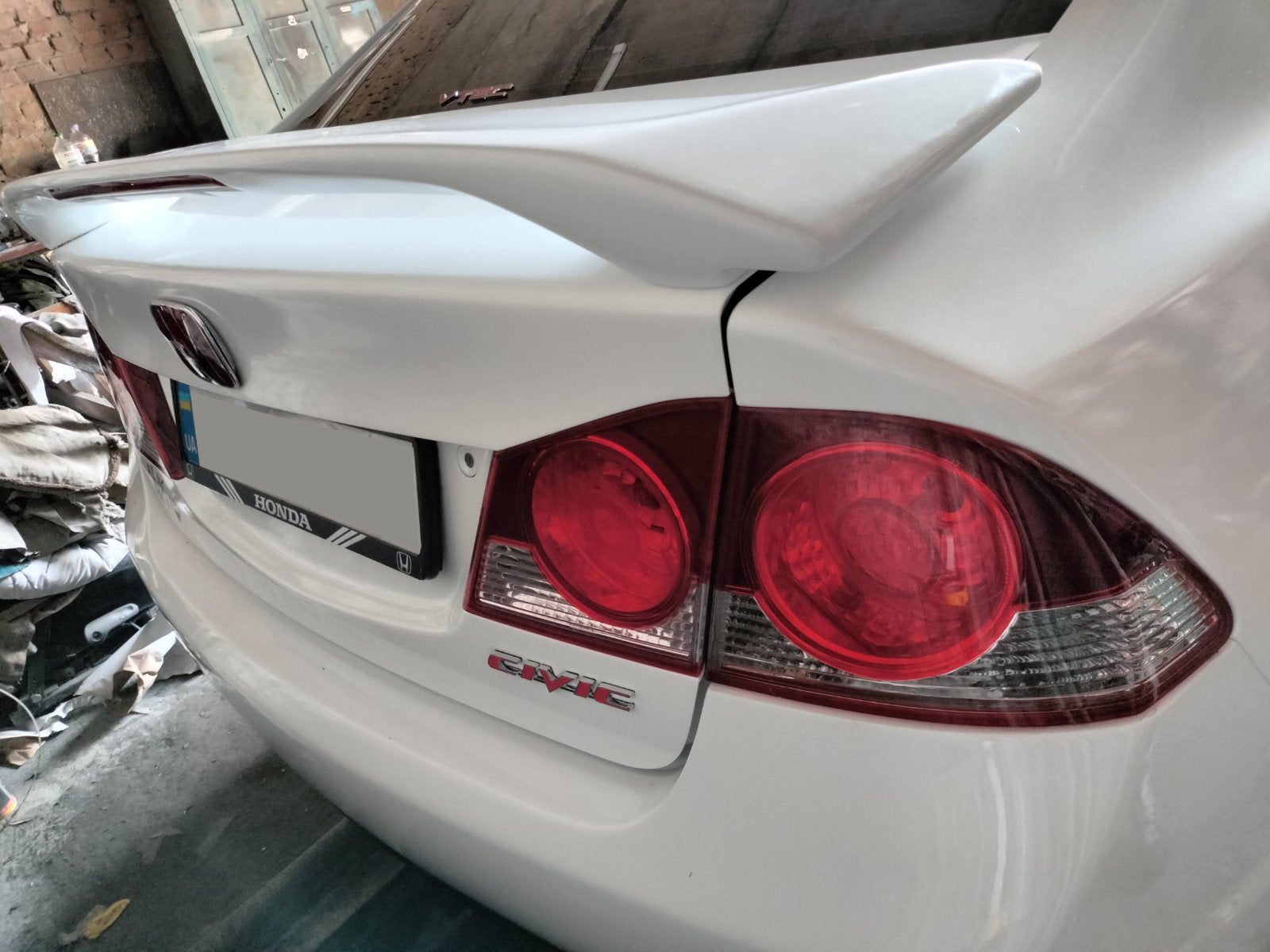 Isikli Spoiler (primed for painting) for Honda Civic Sedan VIII 2006-2011 - image 5