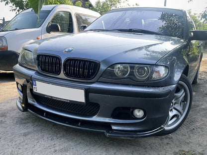 Front Lip DPT V-1 (For M Sport, Gloss Black) for BMW 3 Series E46 1998-2006 - image 4
