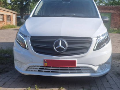 Front headlights V-Class design LED (for Vito, set of 2) for Mercedes Vito/V-class W447 2014- - image 8