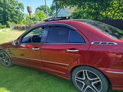 Chrome Door Handle Covers (4 pcs, Stainless Steel) for Mercedes C-class W203 2000-2007 - image 5