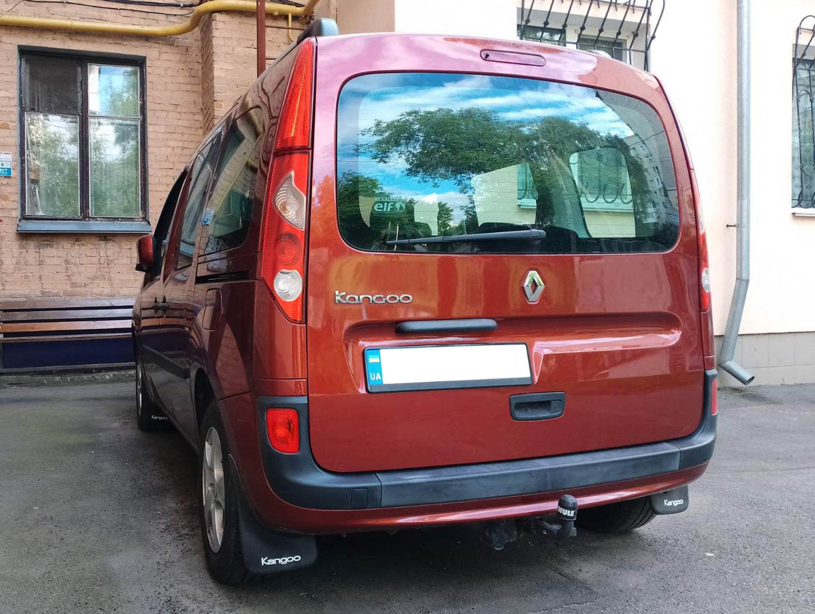 Rear mudguards Turkey (2 PCs) for Renault Kangoo 2008-2020 - Reelken Auto