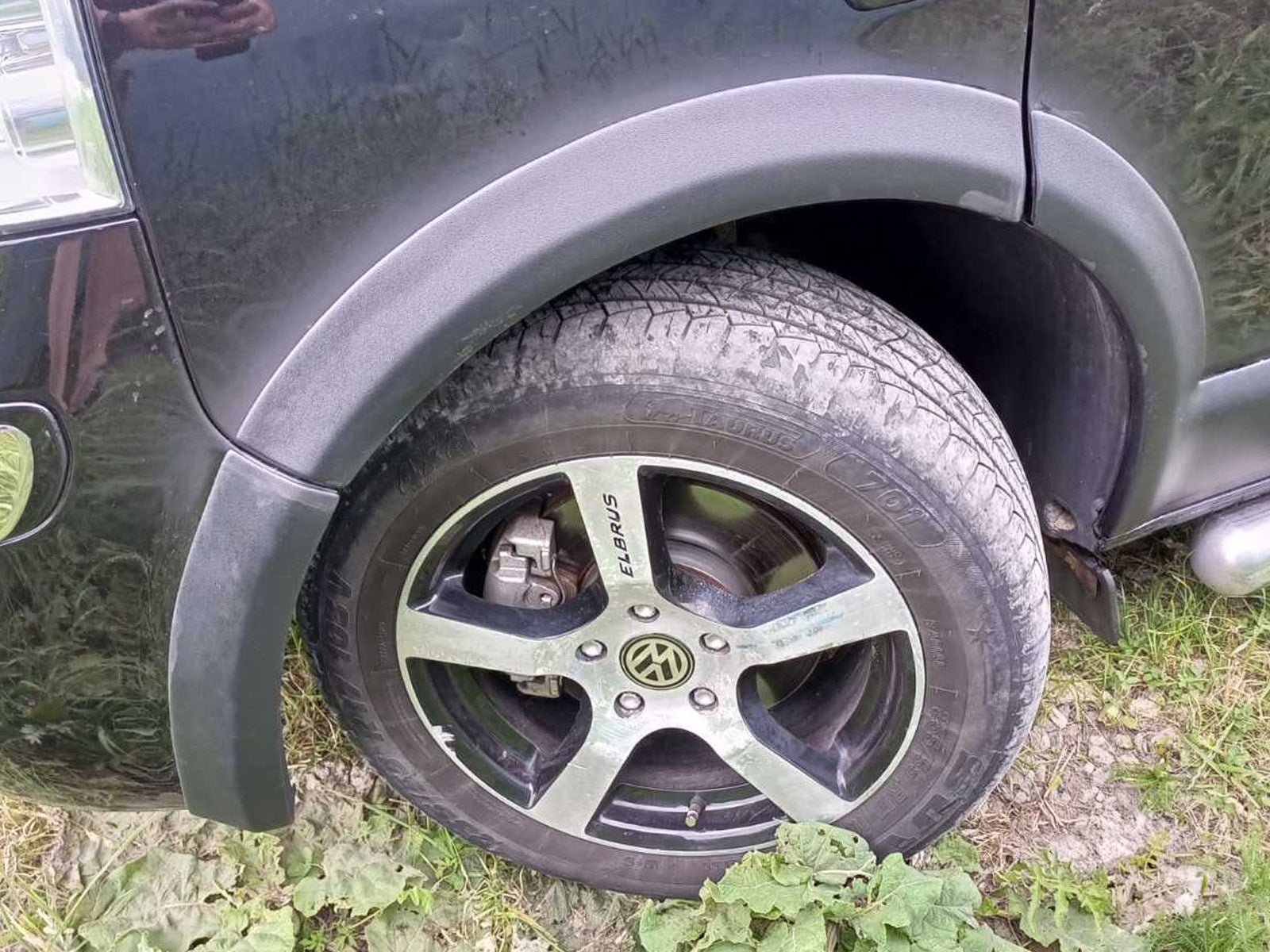 Set of fender flares and moldings (11 pieces) for Volkswagen T5 Caravelle 2004-2010 - image 34