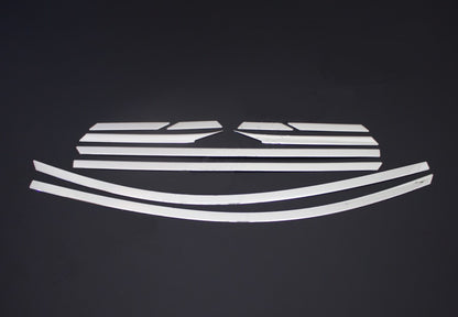 Upper window trim stainless steel (10 pcs) for Hyundai Tucson TL 2016-2021 - image 3