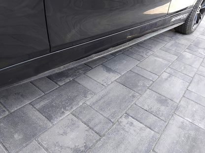 Side Skirts DPT V-1 (Gloss Black) for BMW 3 Series F-30/31/34 2012-2019 - image 6