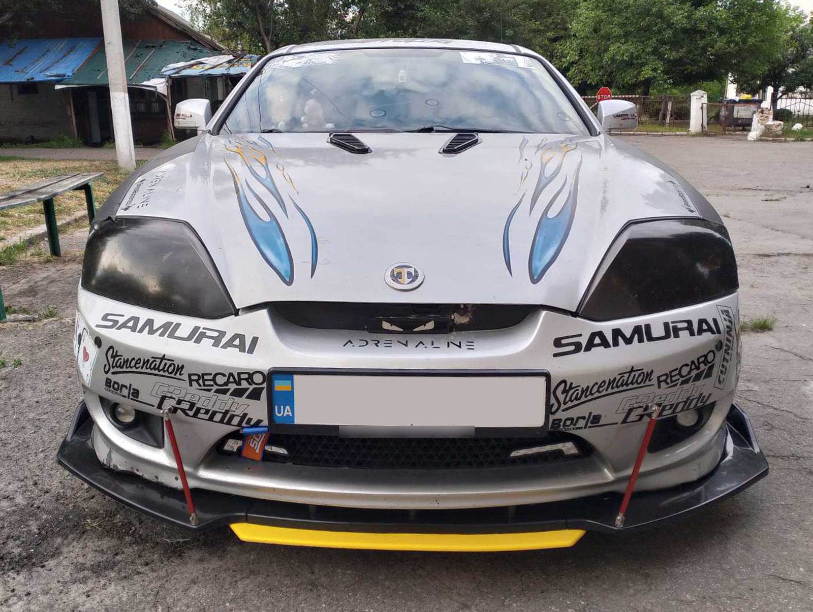Cover on the hood type-A (2 pcs., ABS) - Reelken Auto