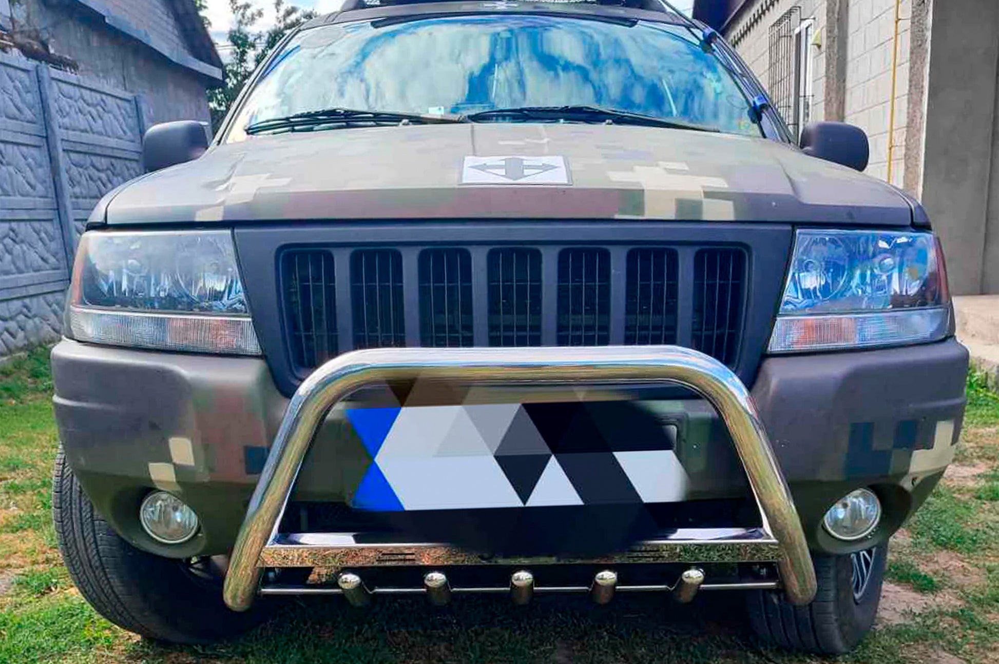 Bull Bar WT004 Stainless Steel for Jeep Grand Cherokee WJ 1999-2004 - image 2