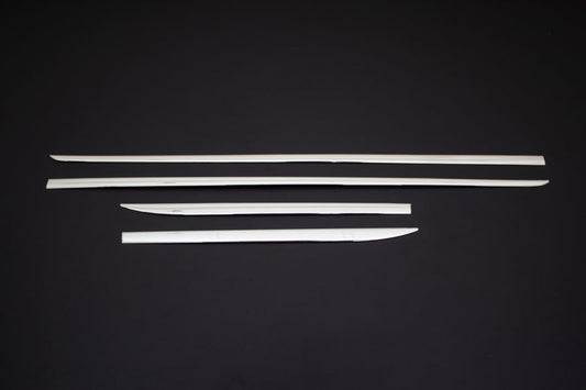 Chrome Door Moldings (4 pcs, Stainless Steel) for Hyundai I-10 2020- - image 2