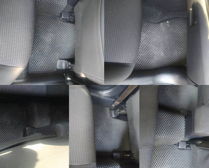 Polyurethane mats (EVA, black) for Mitsubishi Lancer X 2008↗ - Reelken Auto