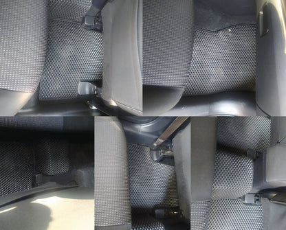 EVA Polyurethane Car Floor Mats, Black for Mitsubishi Lancer X 2008- - image 3