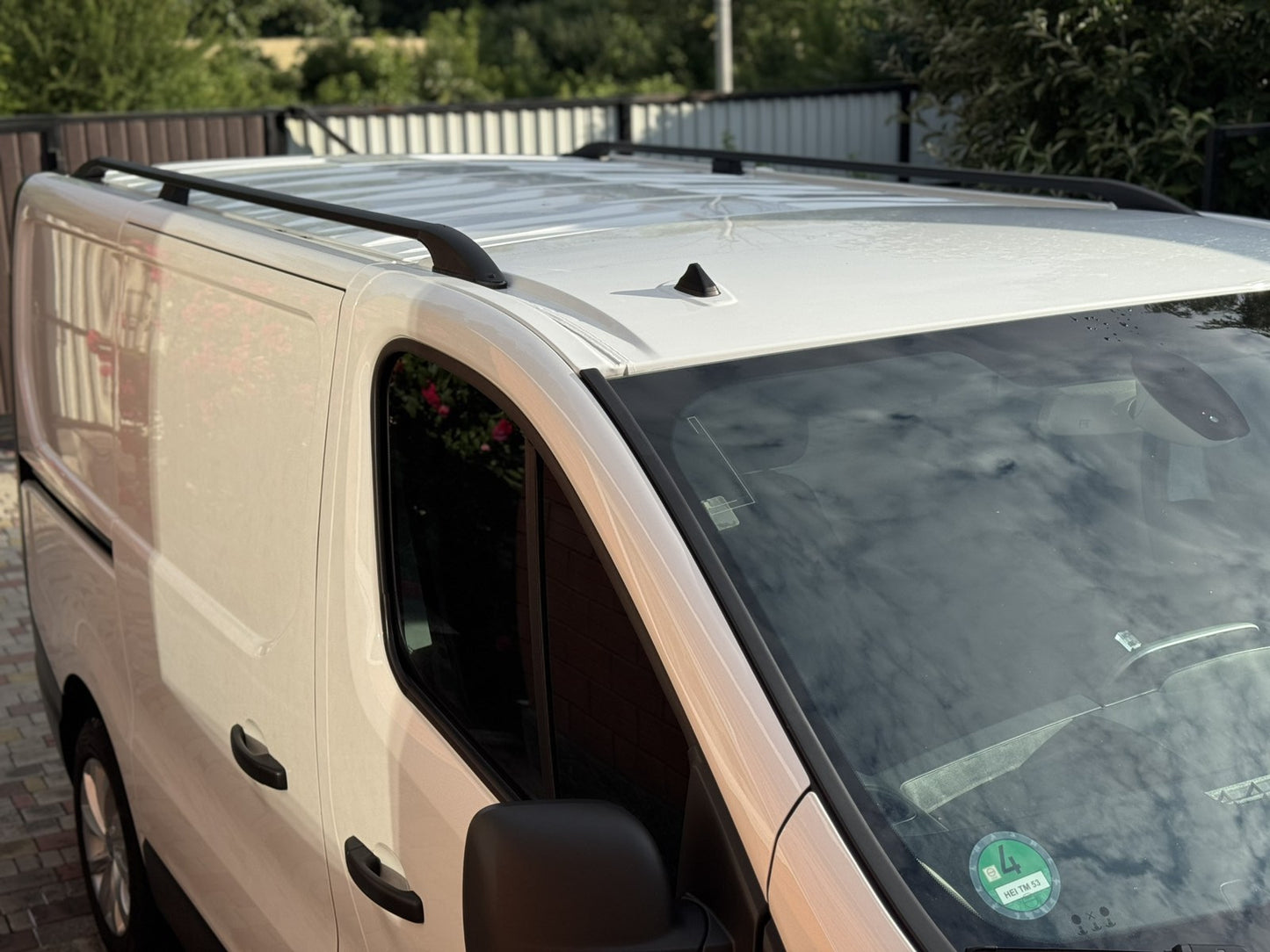 Black Roof Rails for Opel Vivaro 2015-2019 - image 5