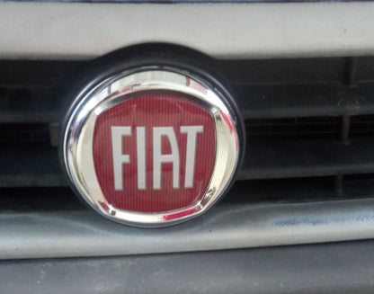 Emblem (red V2, self-adhesive) for Fiat - image 3