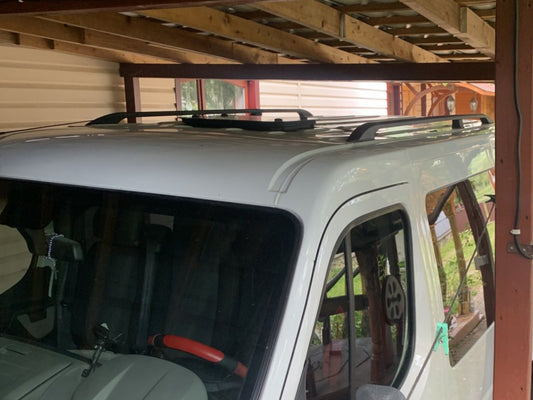 Black Roof Rails for Nissan NV400 2010-2024 - image 2