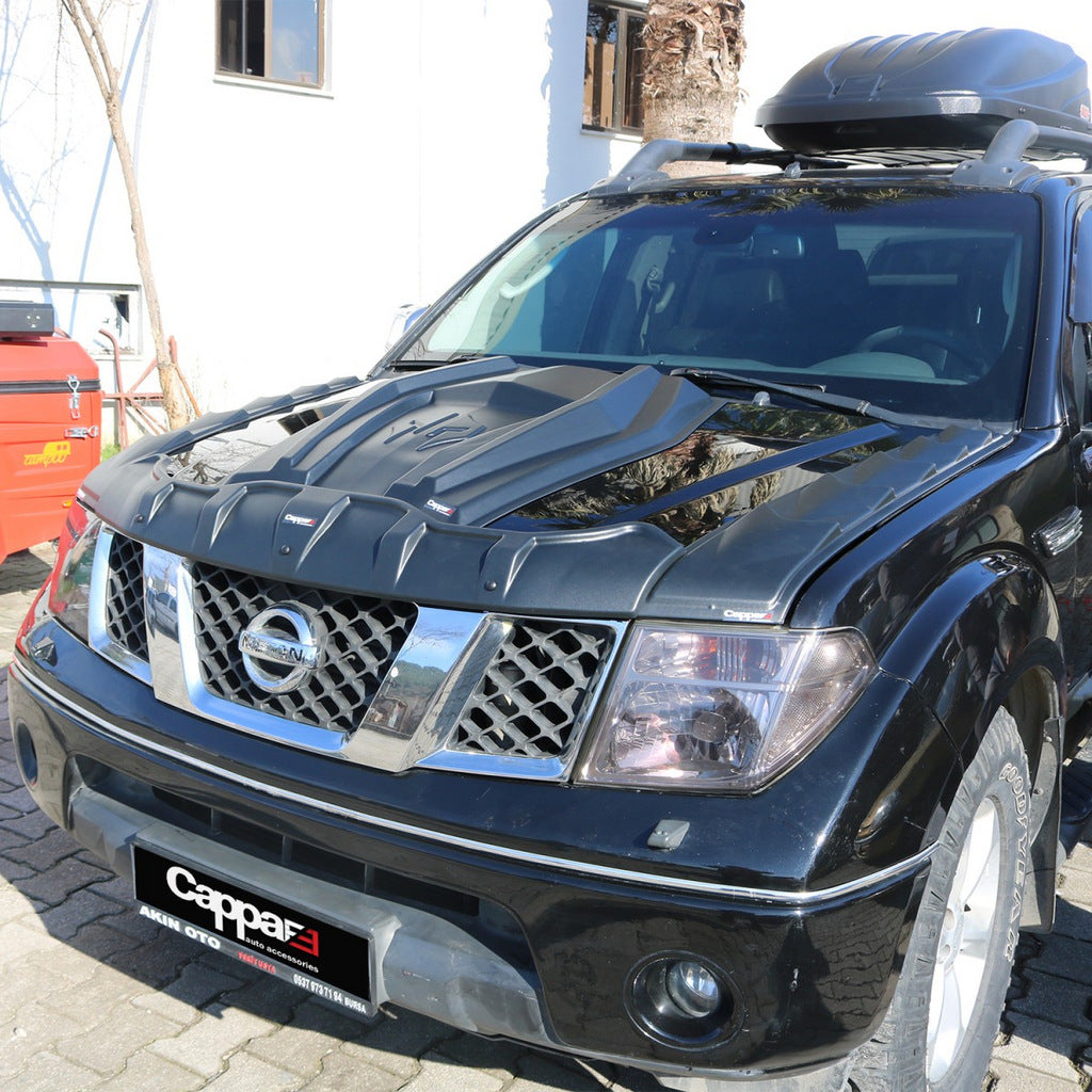 Hood Scoop Cover Set DRAGON (3 pcs) for Nissan Navara 2006-2015 - image 4
