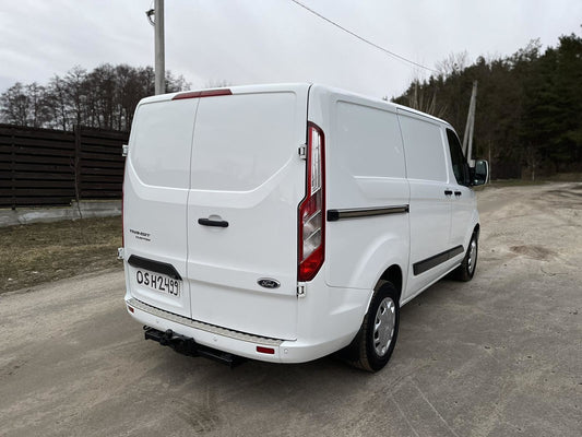 Rear Bumper Protector Carmos Stainless Steel for Ford Custom 2013-2022 - image 2