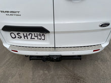 Rear Bumper Protector Carmos Stainless Steel for Ford Custom 2013-2022 - image 1