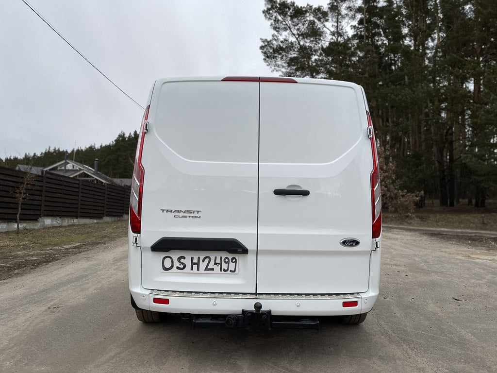 Rear Bumper Protector Carmos Stainless Steel for Ford Custom 2013-2022 - image 3